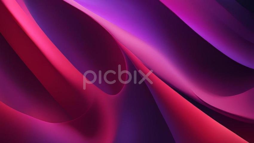 Abstract 3d Red and Violet Gradient Desktop Wallpaper for a Sleek Setup