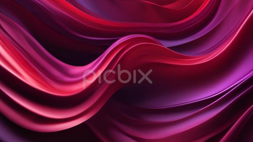 Unique 3d Gradient Desktop Wallpaper in Red and Violet Tones for Free Download