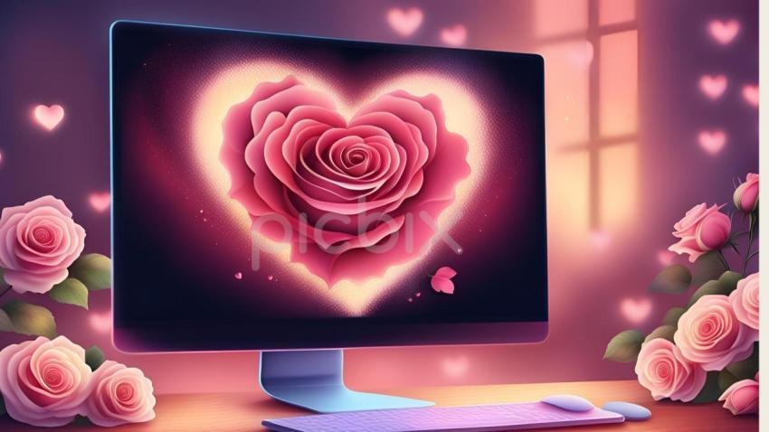 valentines day background for computer