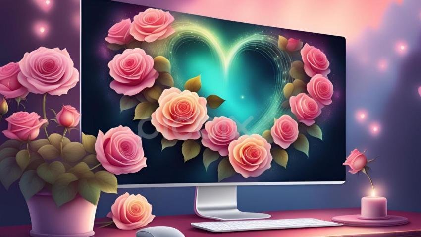 valentine's day computer backgrounds