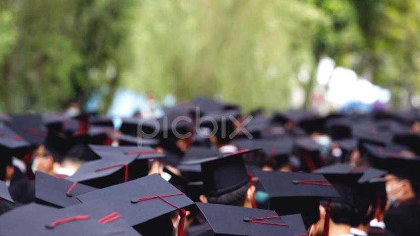 College graduation ceremony